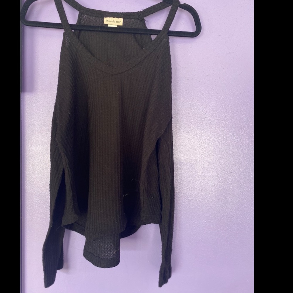 Cold shoulder blouse